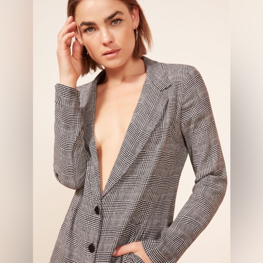 Reformation graphite dress blazer